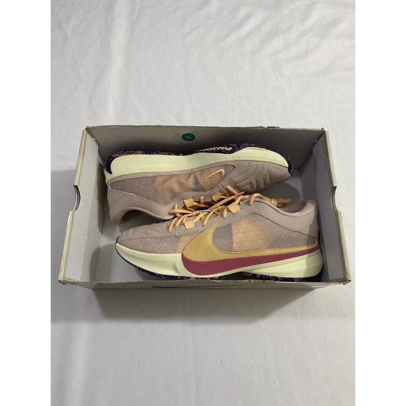 New Mens Size 14 Fossil Stone Nike Zoom Freak 5 Basketball Shoes DX4985 200 main image 10